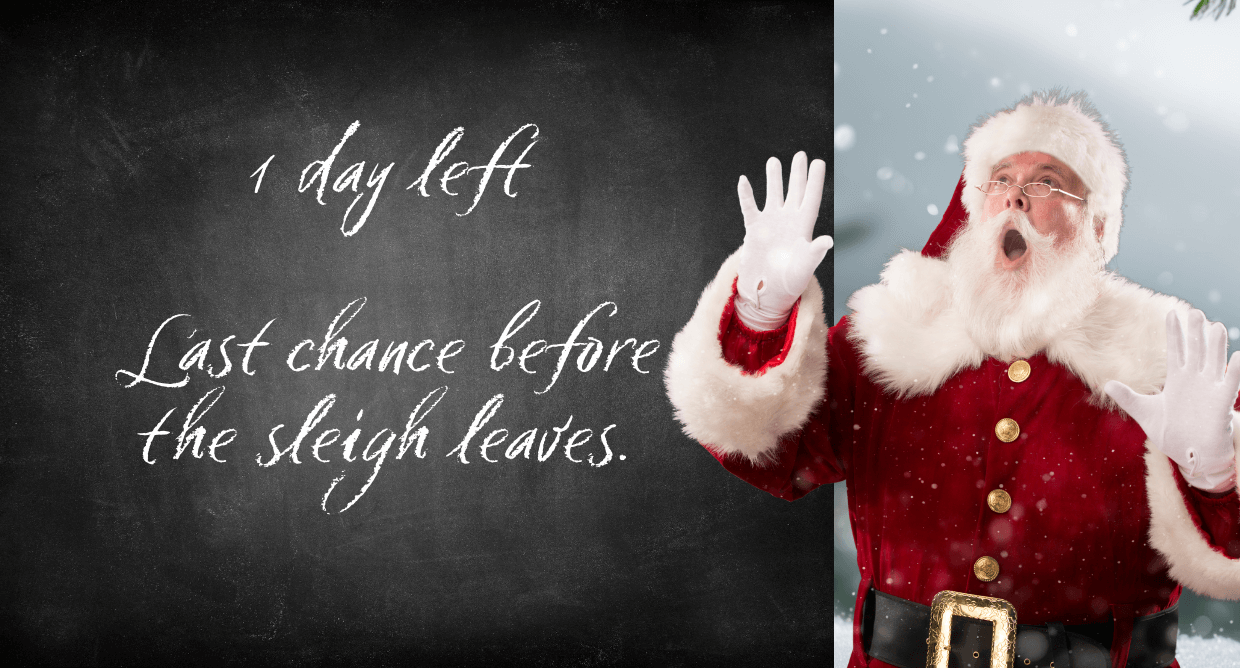 Time is almost up for Christmas Delivery, home delivery, furniture Ireland